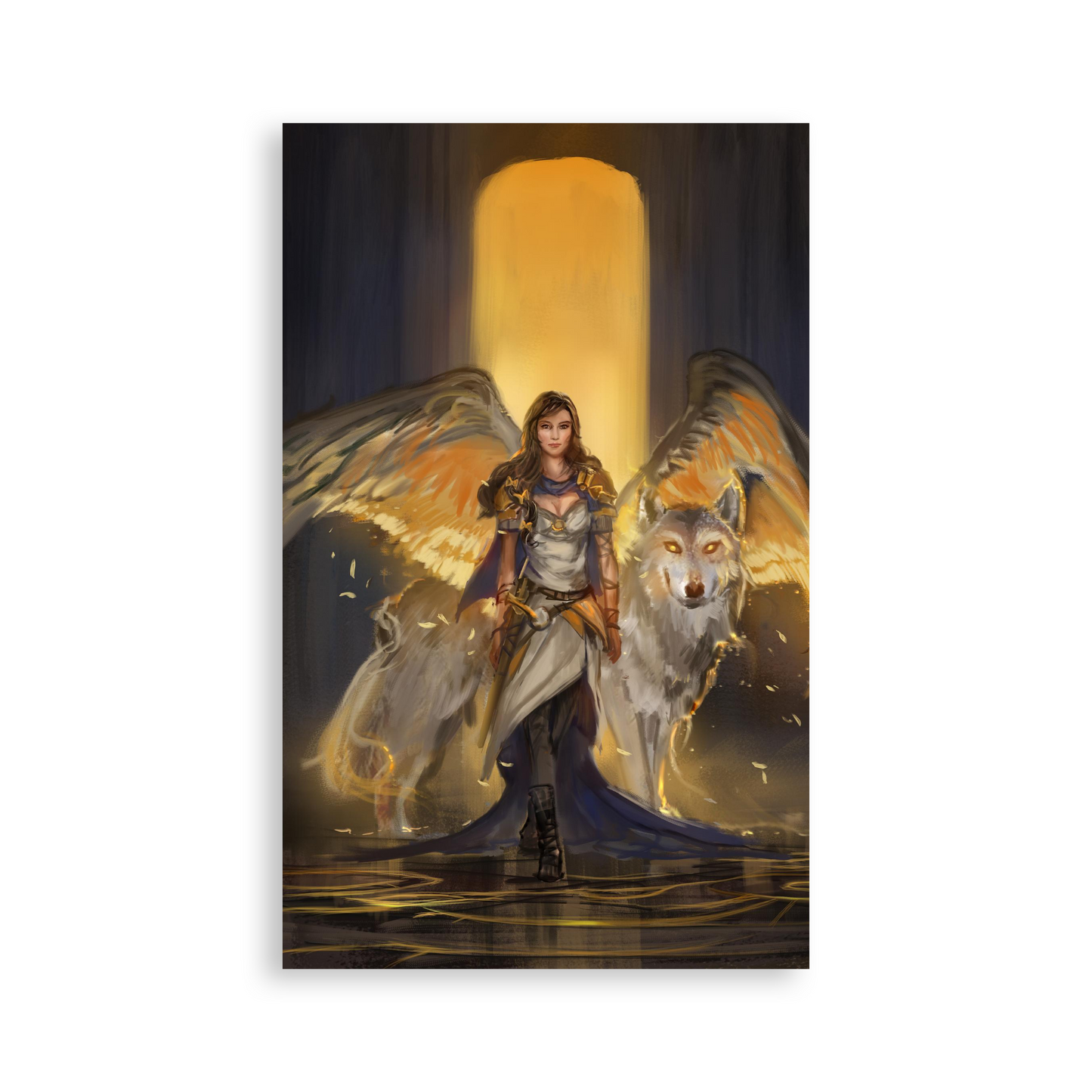 Evangeline & the Archwolf Poster