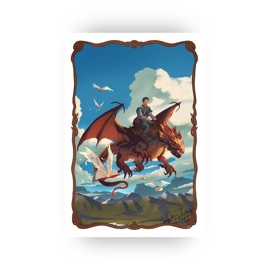 Dragonrider - Signed Bookplate