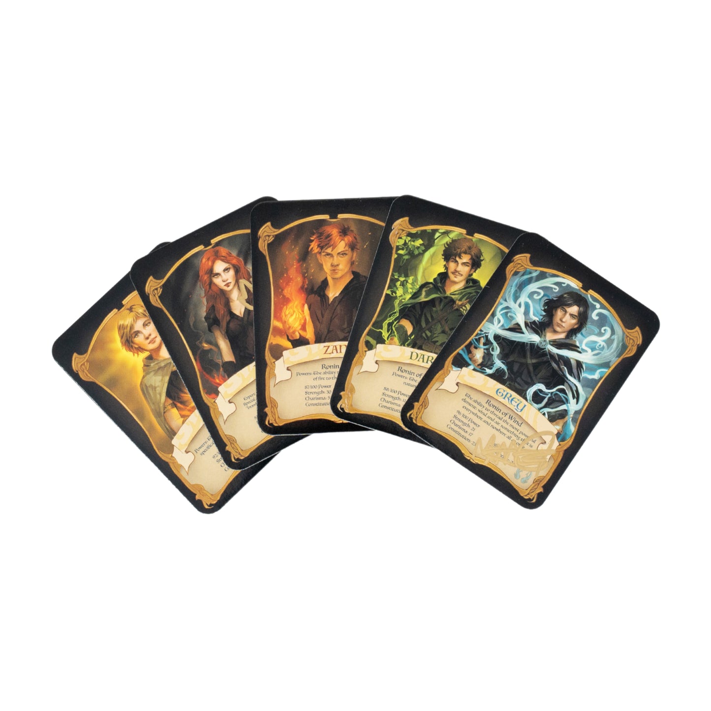 Character Trading Card Set