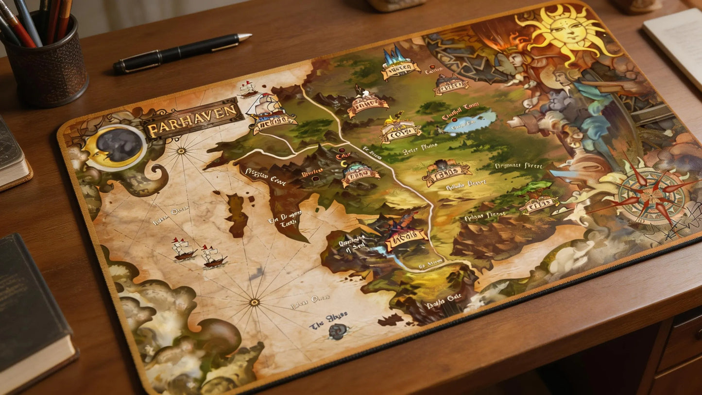 Farhaven Realms Deskpad Series